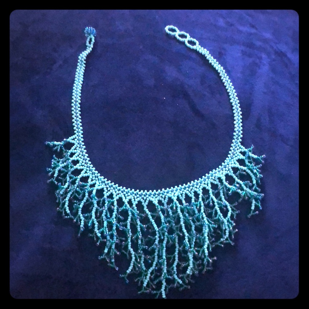 💘Unique beaded necklace